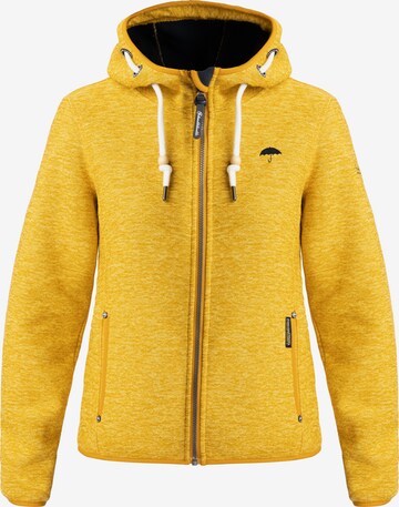 Schmuddelwedda Fleece Jacket in Yellow: front