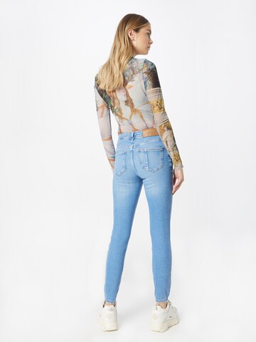 River Island Skinny Jeans in Blauw