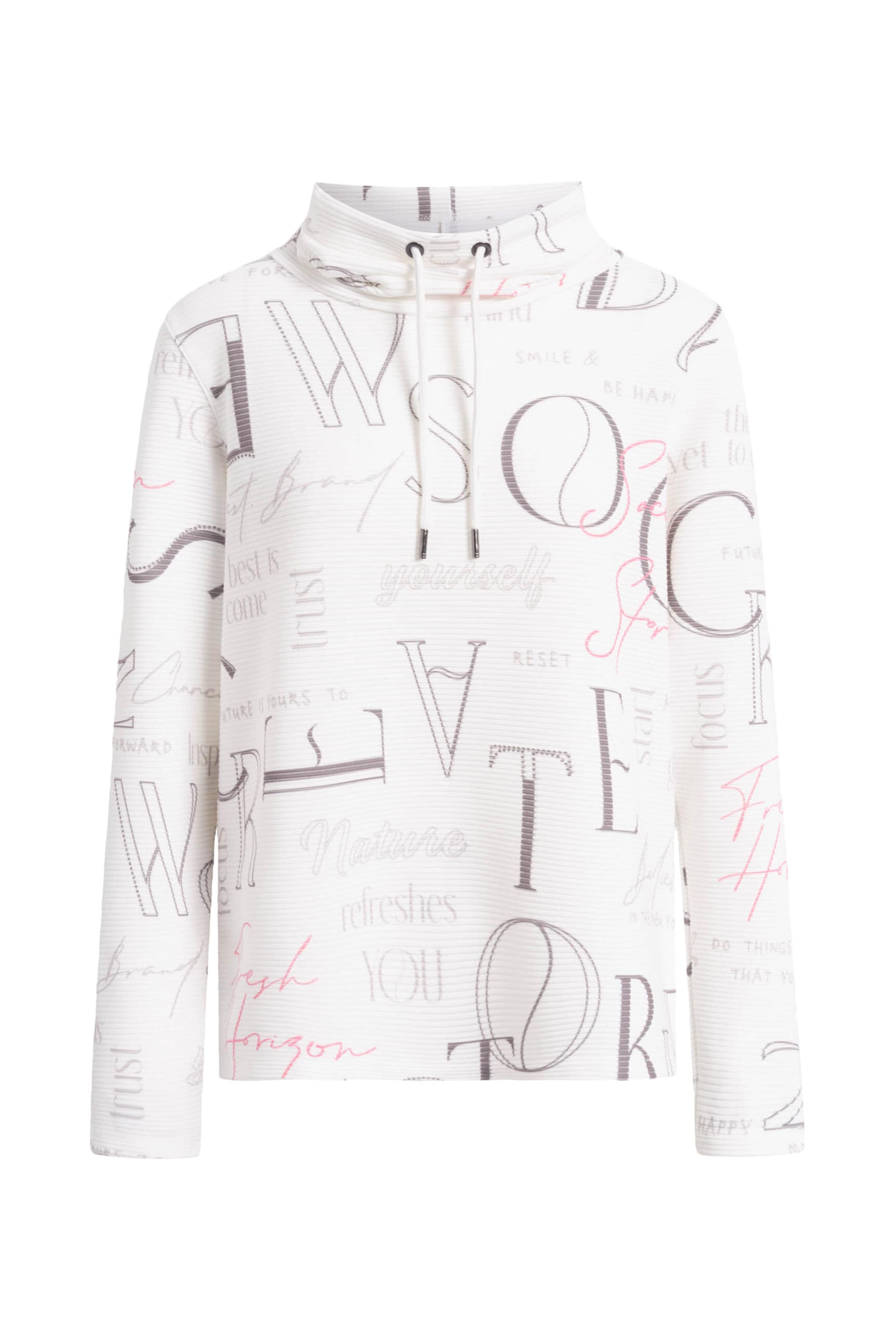 Soccx Sweatshirt in White: front