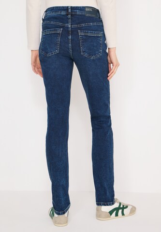 CECIL Slimfit Jeans in Blau