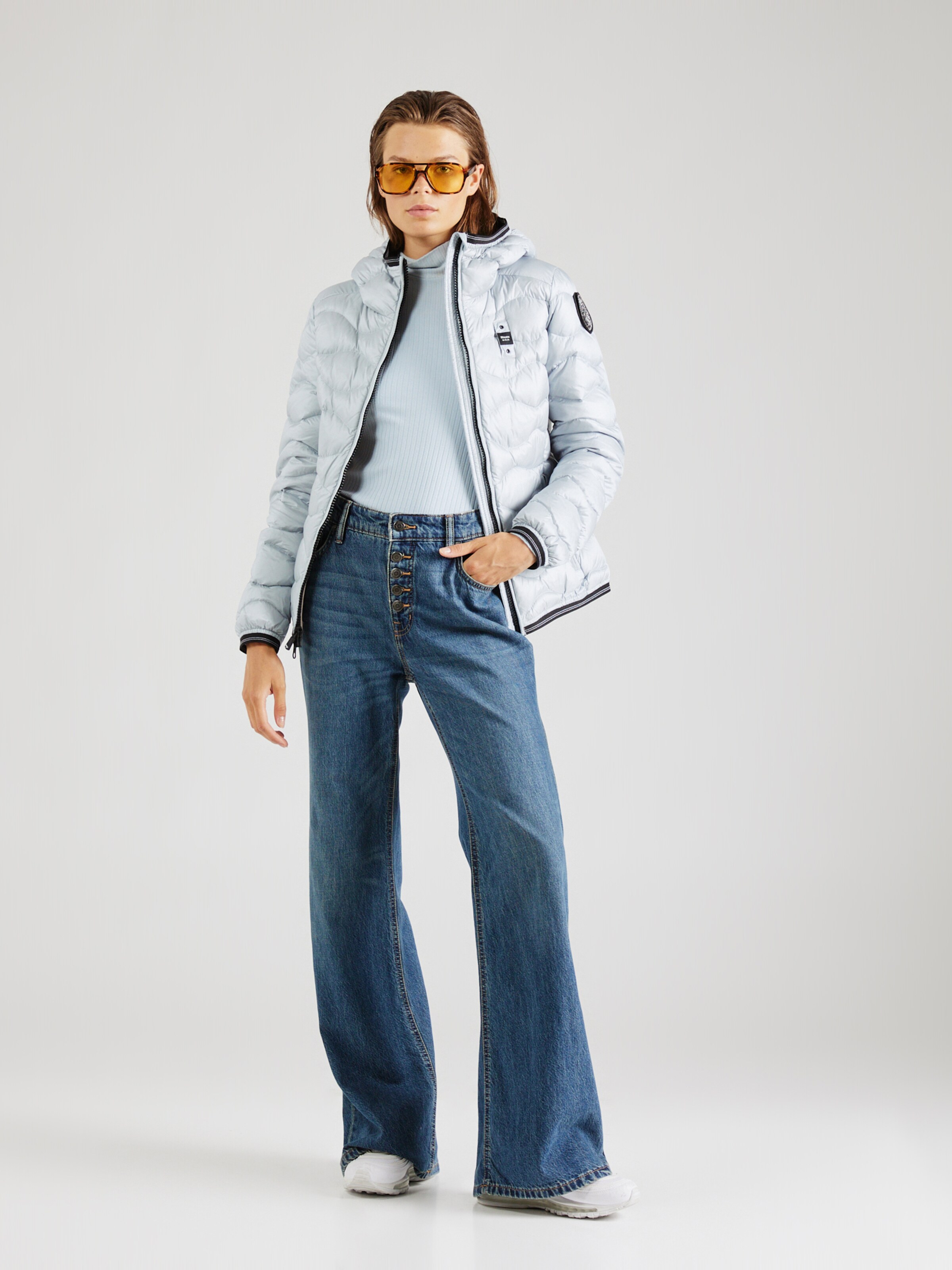 Blauer.USA Giacca invernale in Blu Chiaro ABOUT YOU