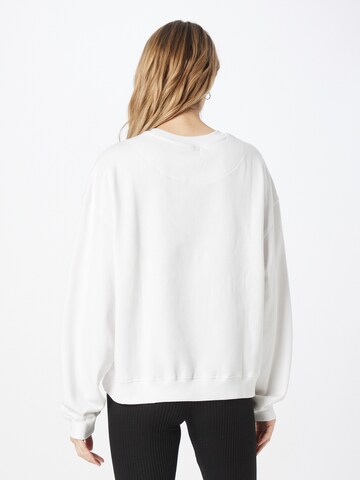 WEEKDAY Sweatshirt 'Essence Standard' i vit