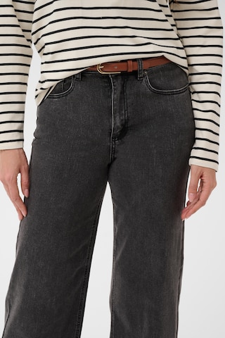 Wide Leg Jean 'Andrea ' Kaffe en gris