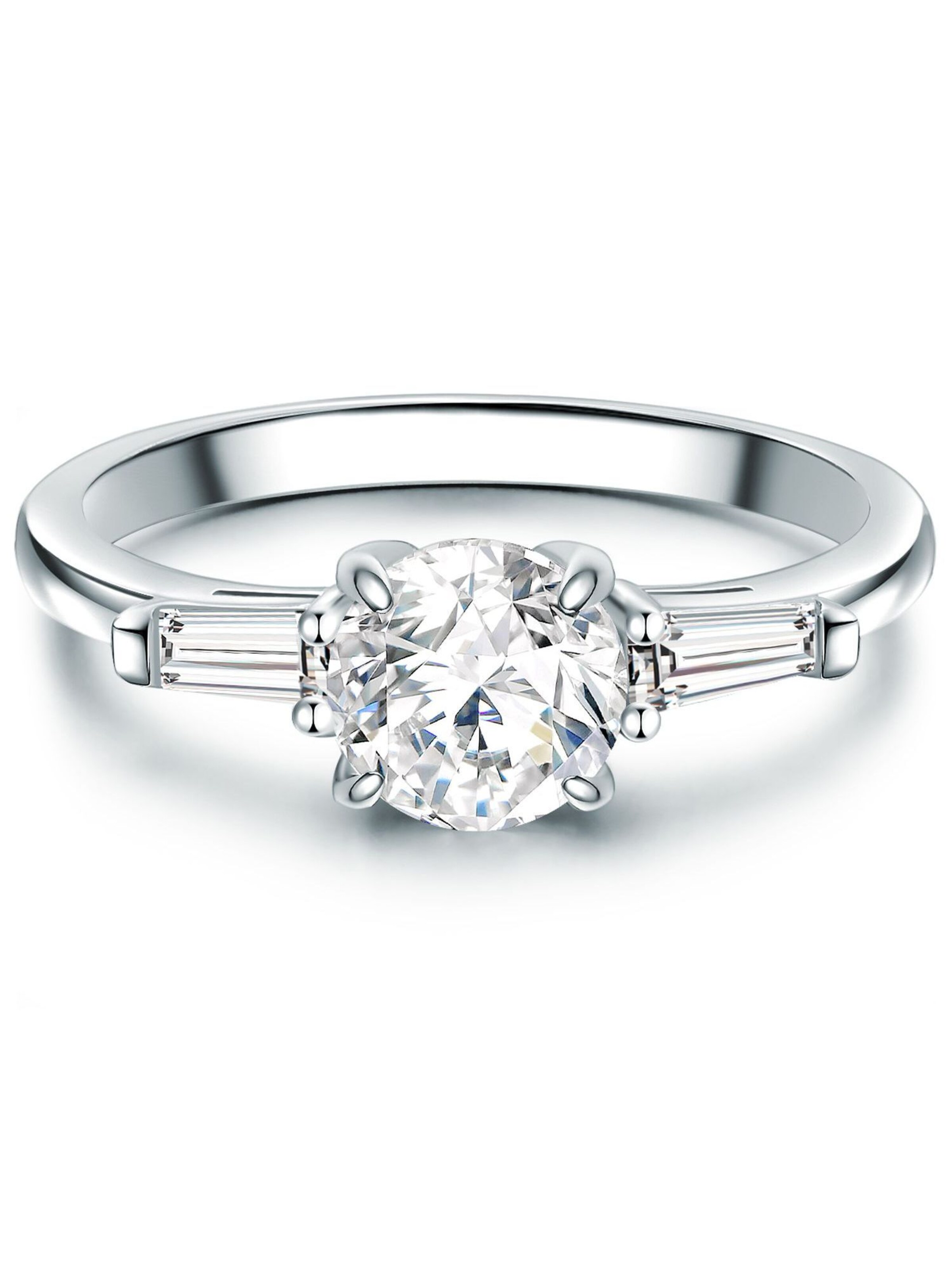 Trilani Ring in Silber: Vorderseite