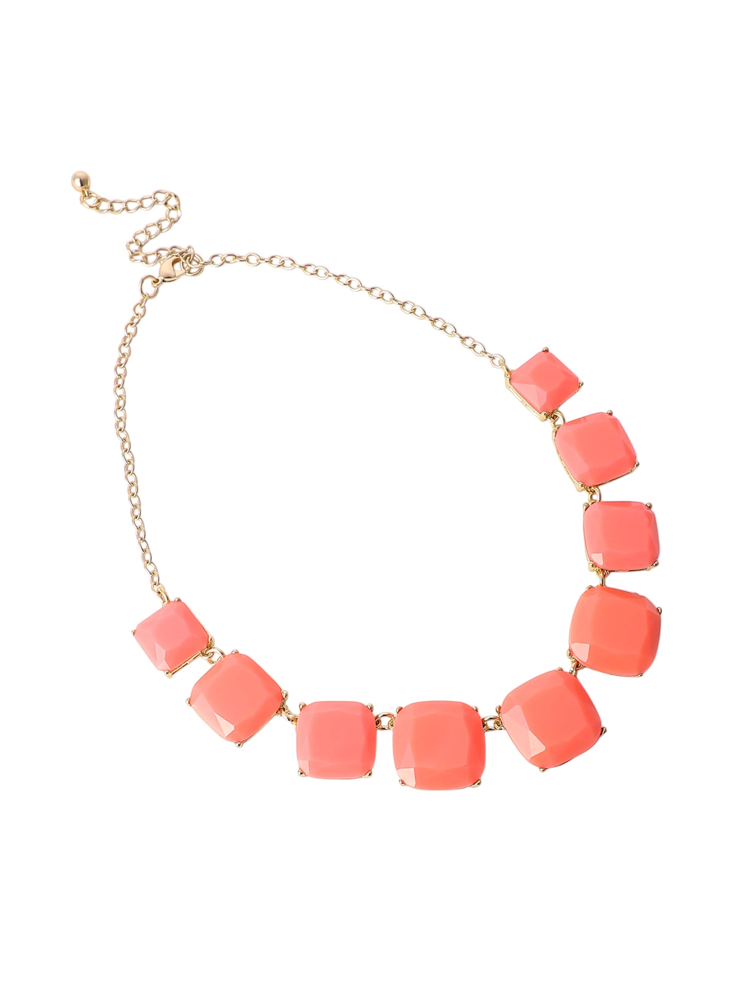 SOHI Kette 'Deeksha' in Pink: Vorderseite