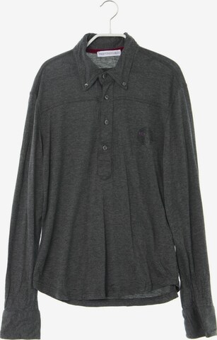 Tru Trussardi Shirt in S in Grey: front