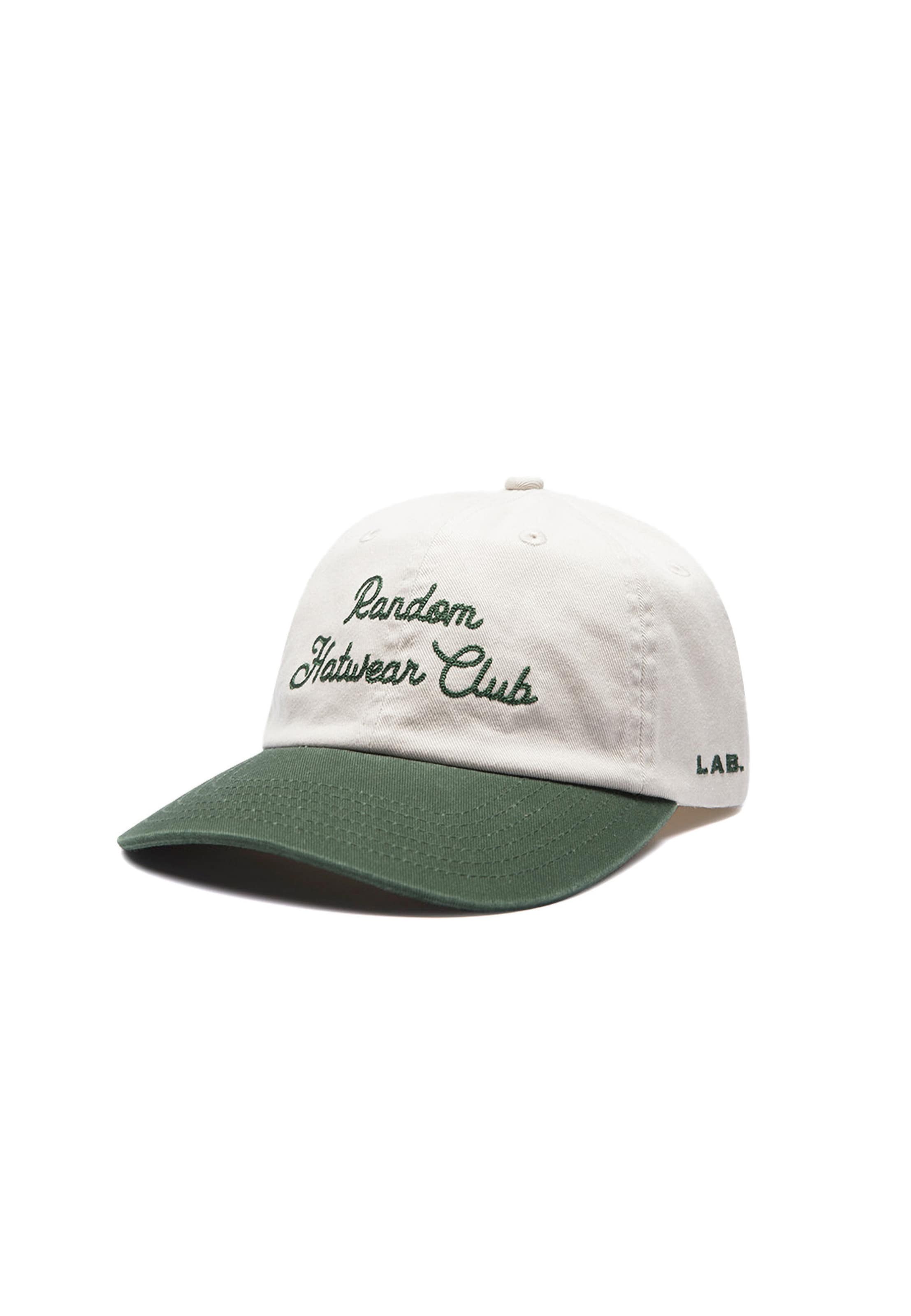 Casquette Hatline Lab en beige : devant