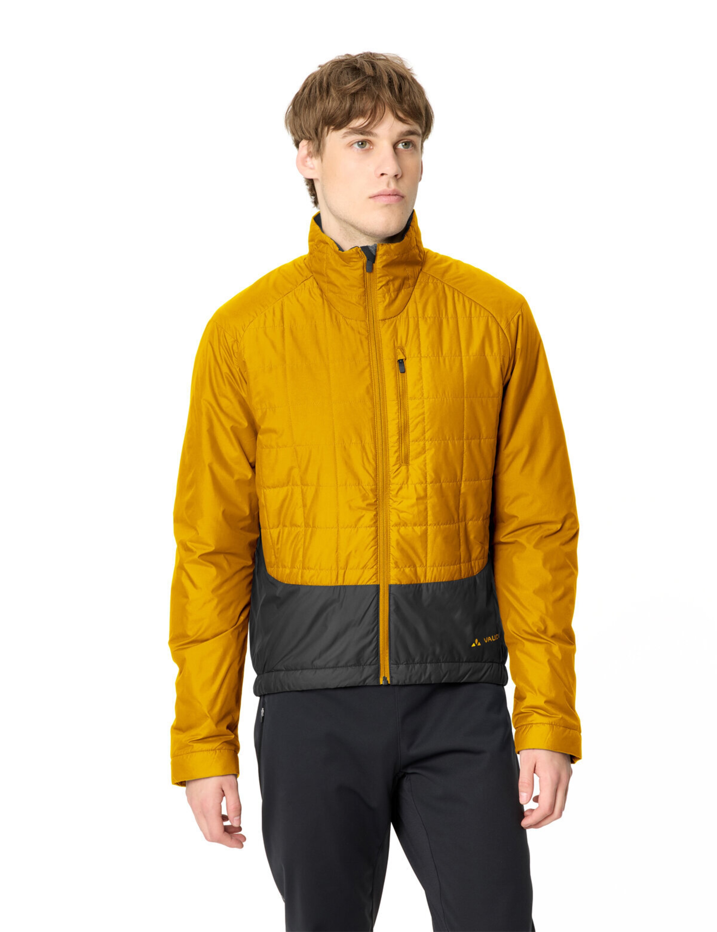 VAUDE Sports jacket 'Posta II' in Yellow: front