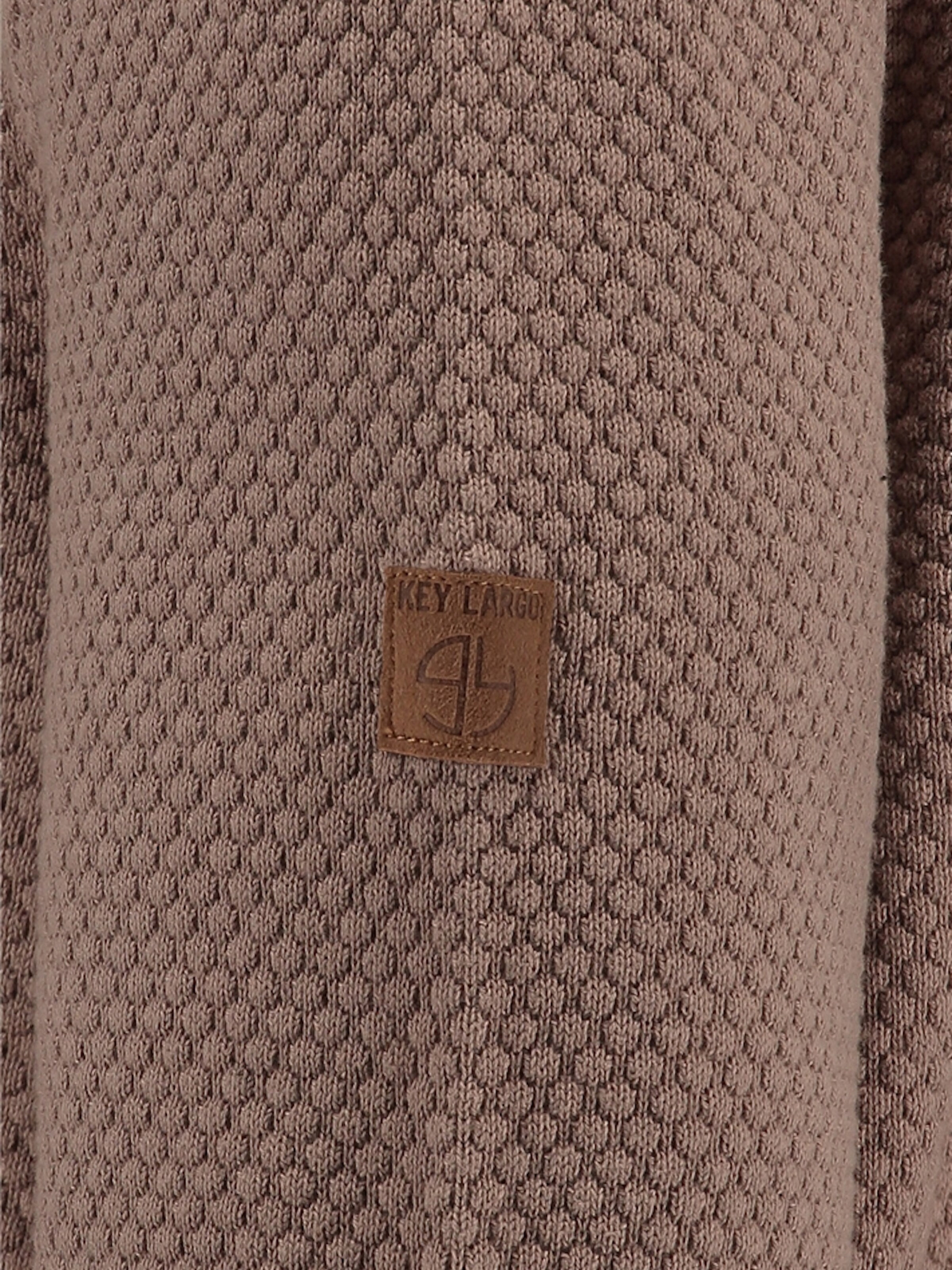 Key Largo Pullover 'Episode' i brun