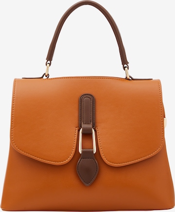 Usha Handbag in Brown: front