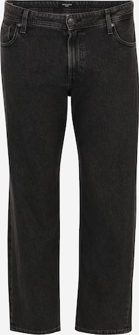 Jack & Jones Plus Regular Jeans 'Chris' i svart: forside