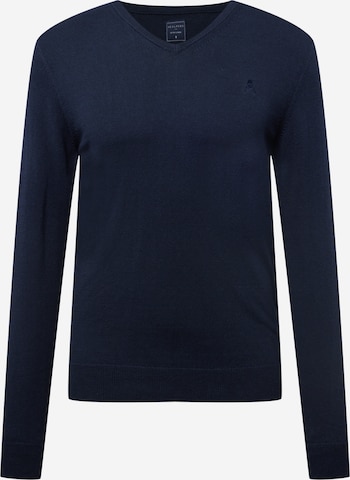 Pullover di Scalpers in blu: frontale