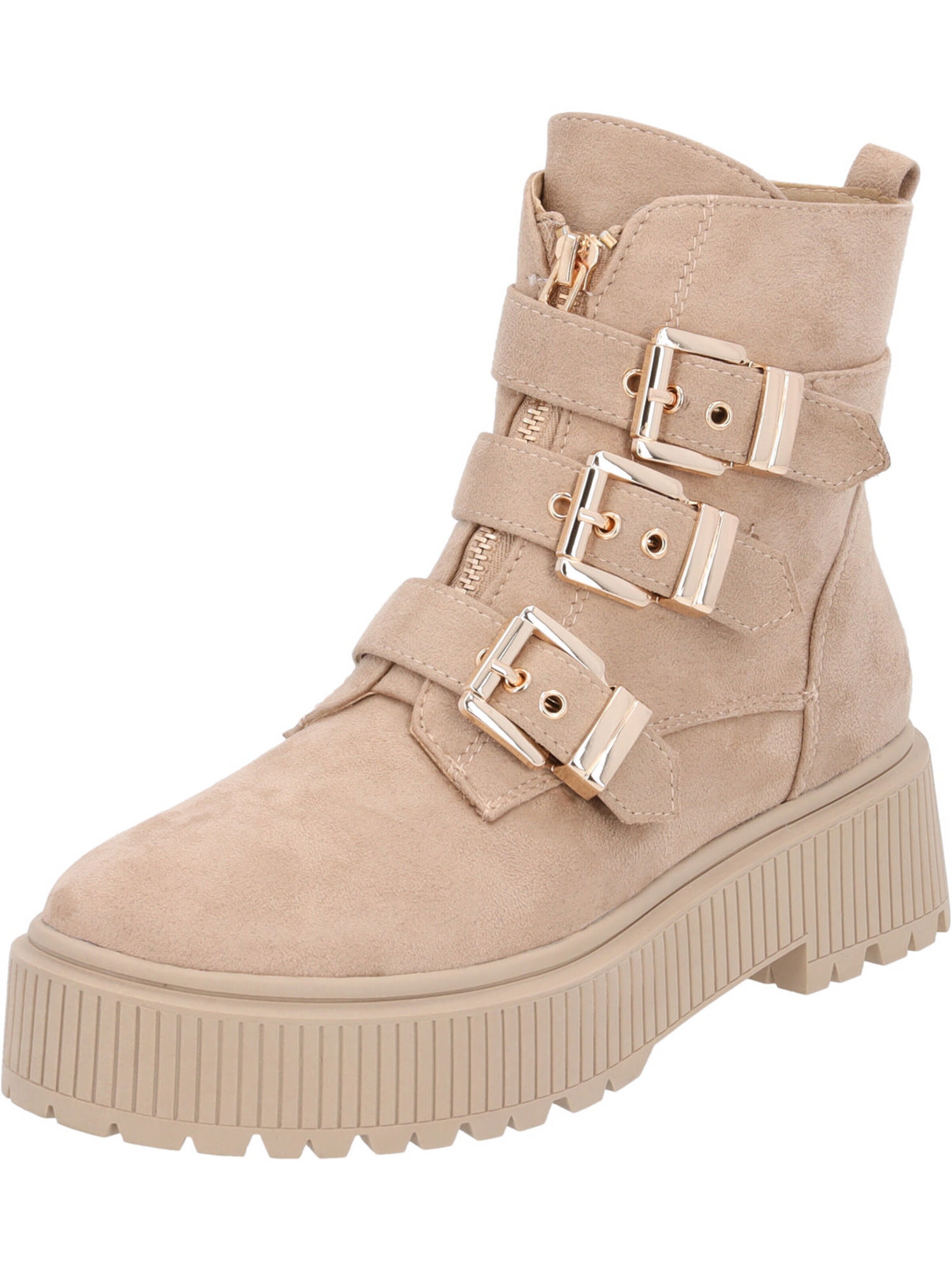 Palado Boots 'Palado Beyeal' in Beige: voorkant