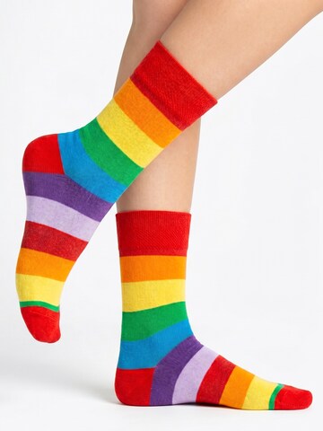 footstar Socks 'Ringel' in Red