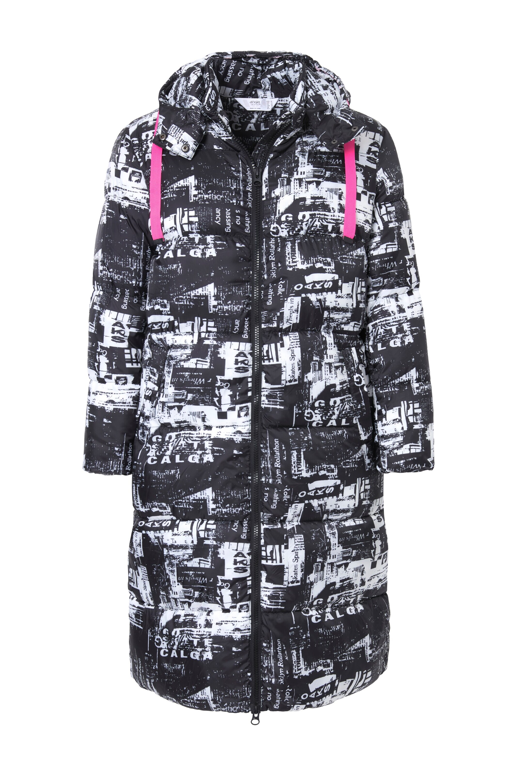 Angel of Style Übergangsjacke in Schwarz: Vorderseite