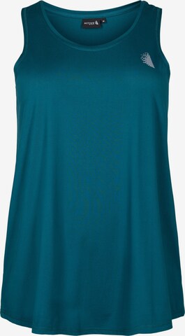 Active by Zizzi - Top desportivo 'ABASIC' em verde: frente