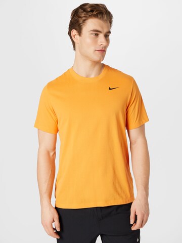 dzeltens NIKE Standarta piegriezums Sporta krekls: no priekšpuses