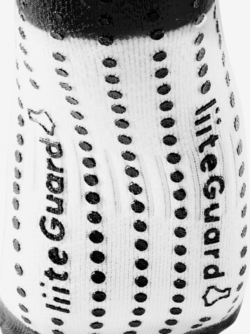 Chaussettes de sport 'Short-Grip Sock' liiteGuard en blanc