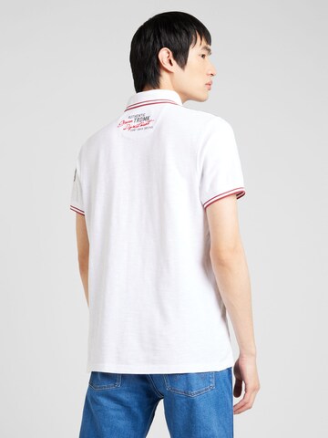 CAMP DAVID Poloshirt in Weiß