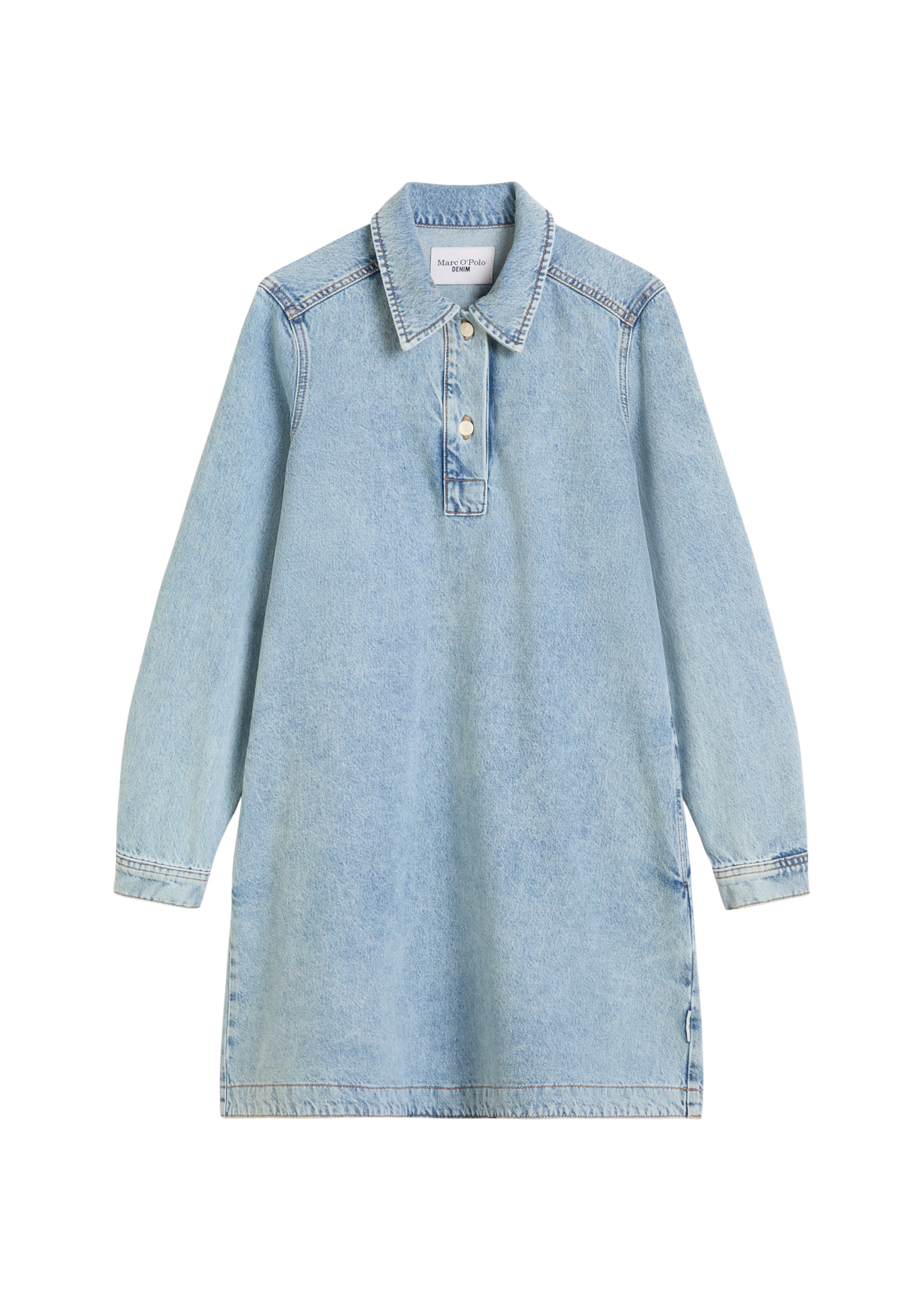 Marc O'Polo DENIM Jurk in Blauw: voorkant