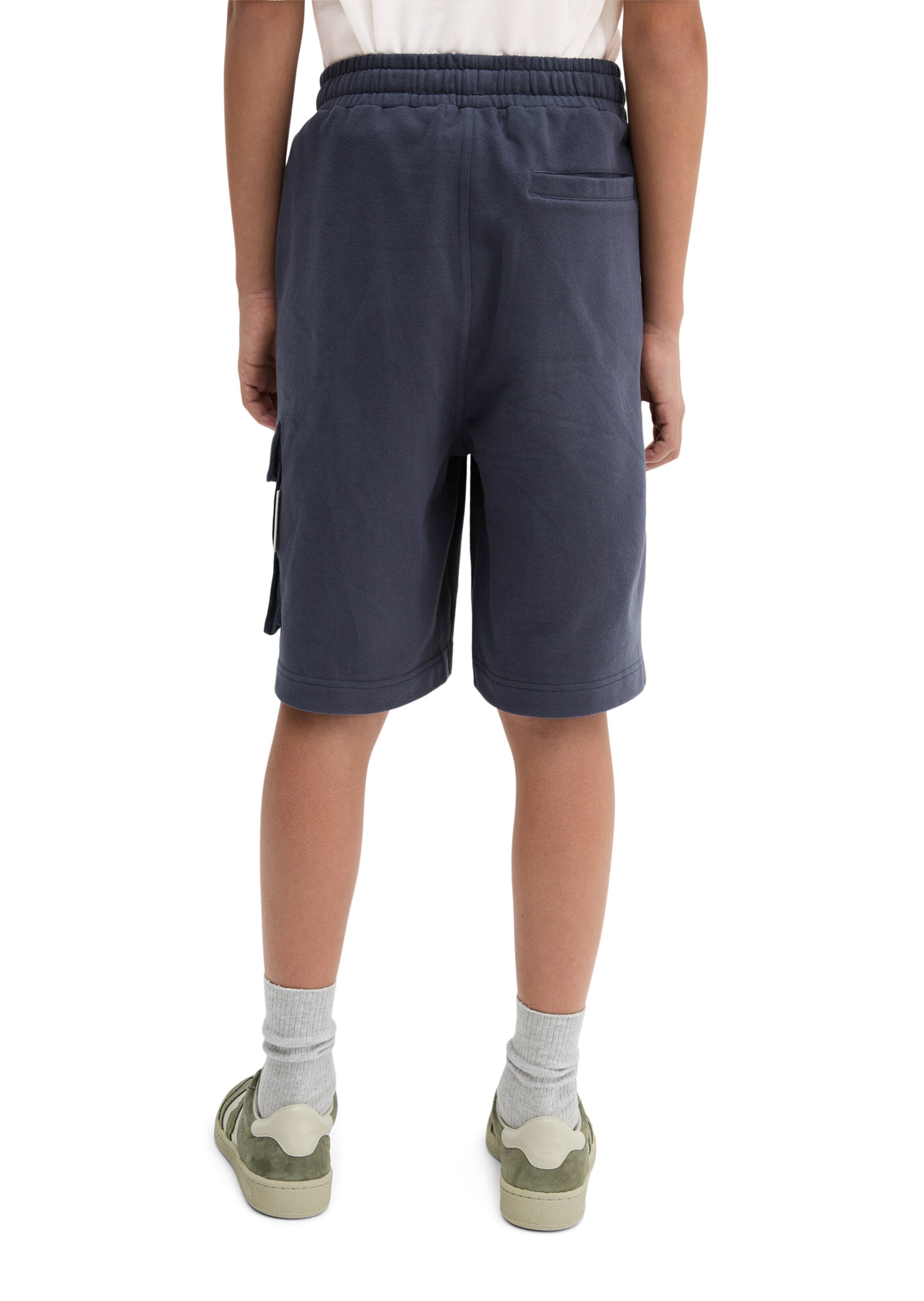 Marc O'Polo Loosefit Broek in Blauw