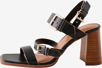 Next Remmisandaalit 'Forever Comfort®' värissä musta: etupuoli