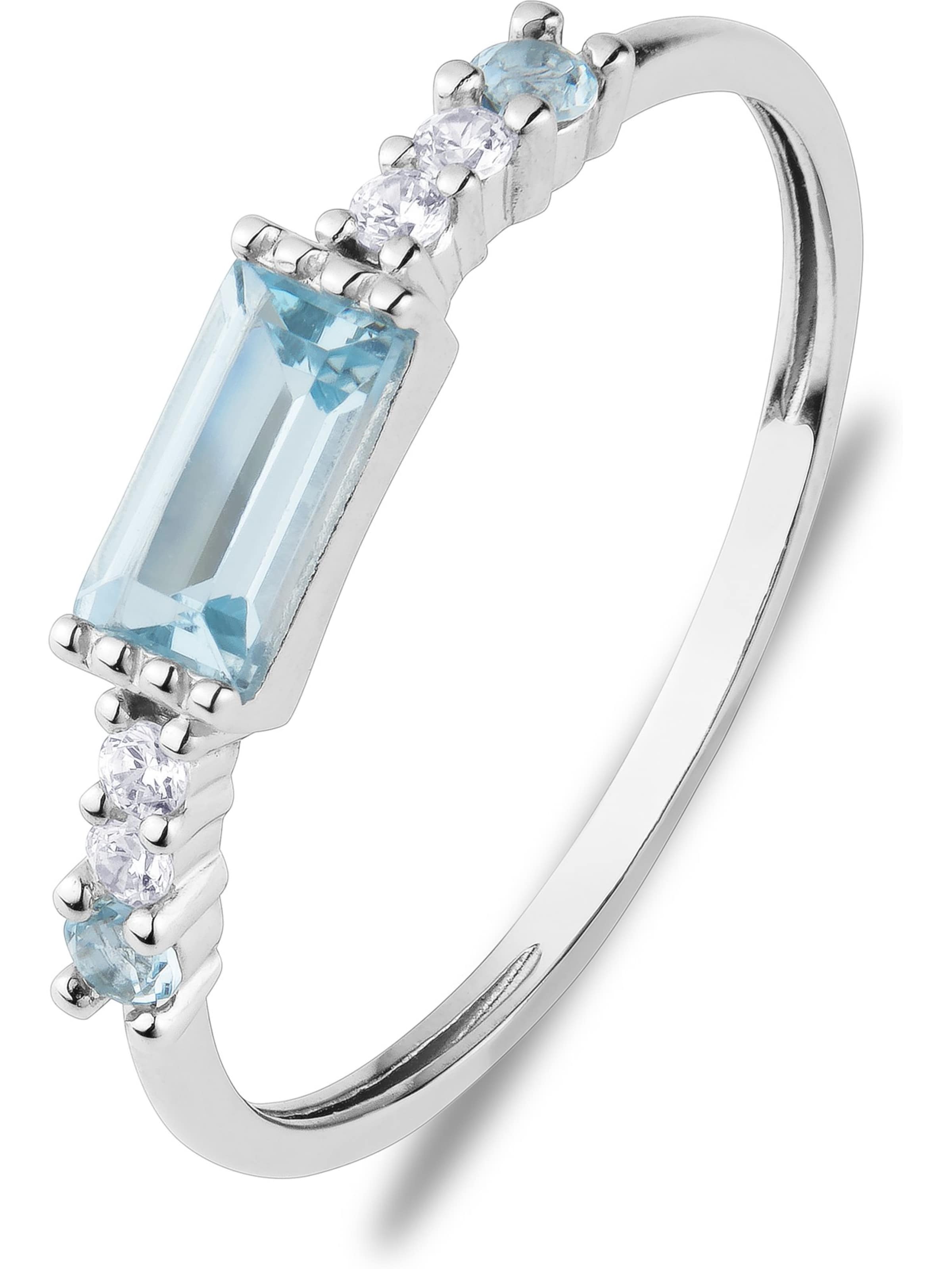 CHRIST Ring in White: front