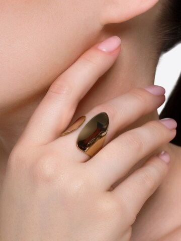 Bague Heideman en or : devant