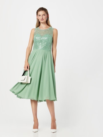 Robe de cocktail SWING en vert