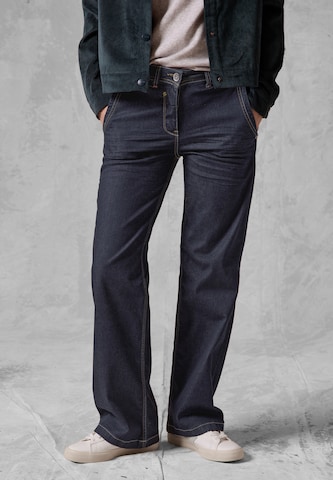 CECIL Loose fit Jeans in Blue: front