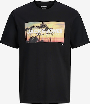 Maglietta 'JJINDIANA' di JACK & JONES in nero: frontale