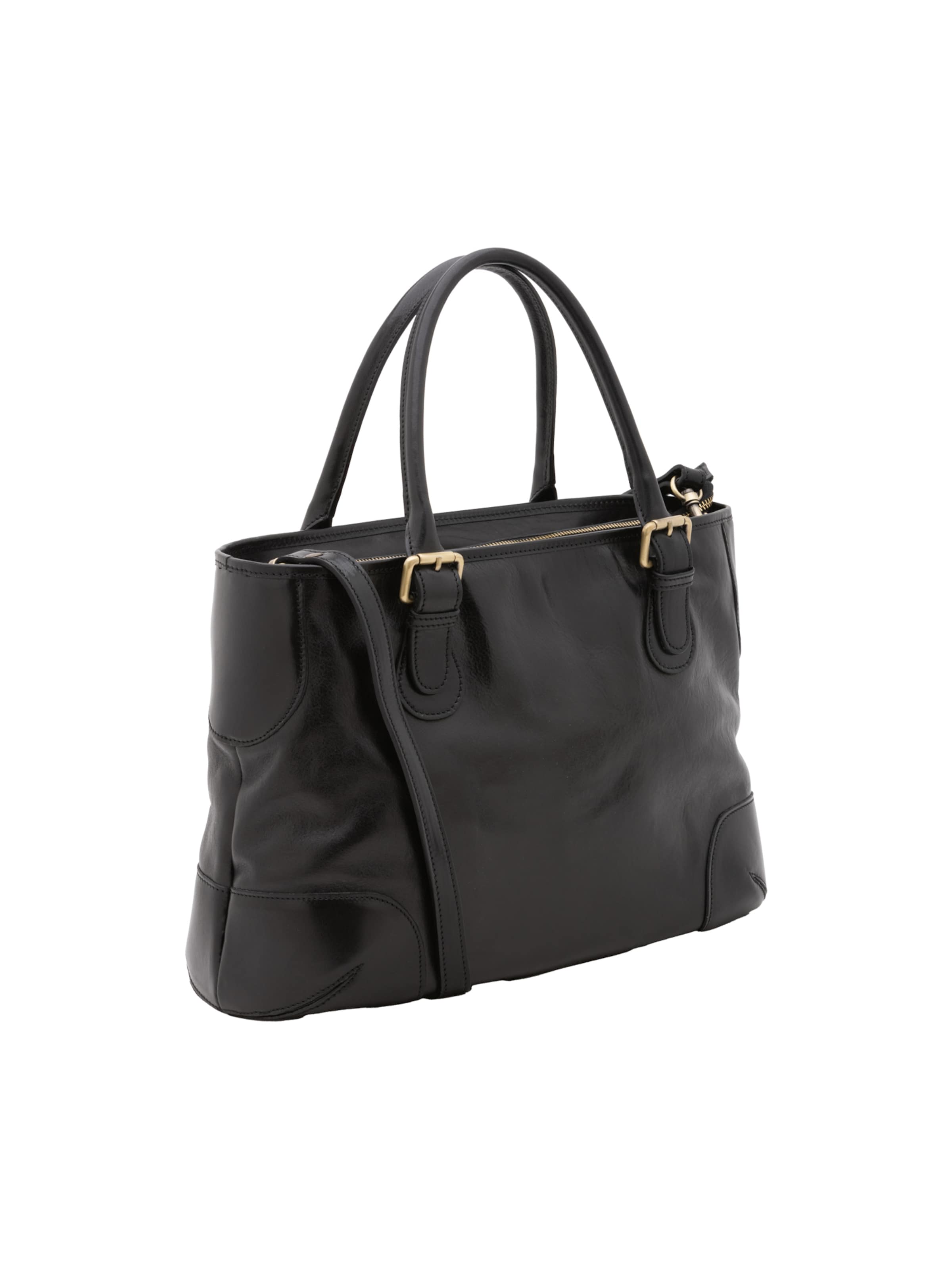 Borsa a tracolla di Viola Castellani in nero: frontale