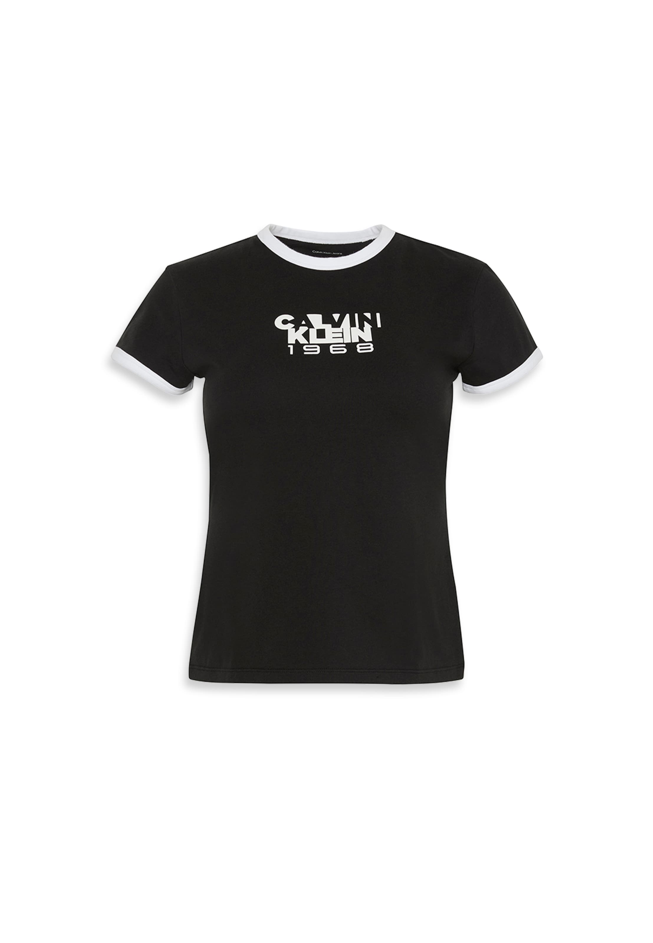 Calvin Klein Jeans Särk '1968', värv must: eest vaates