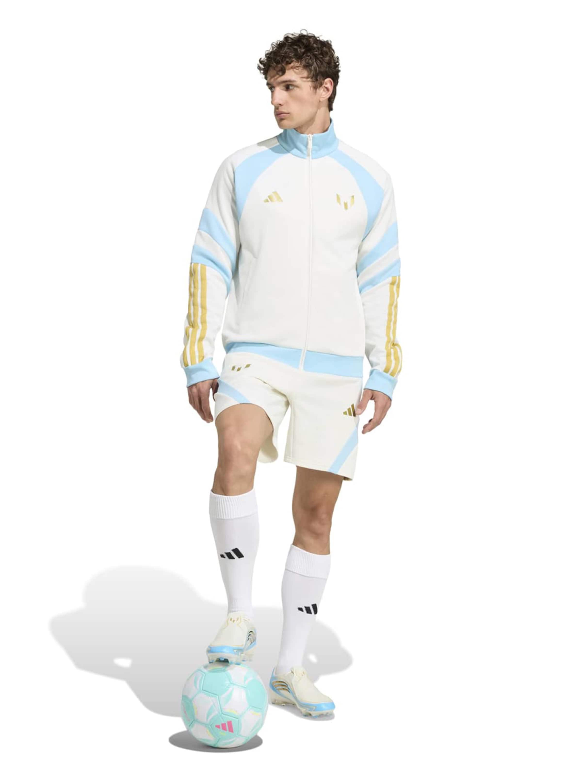 ADIDAS PERFORMANCEJakna za vježbanje 'Messi House Of Tiro' - bijela boja