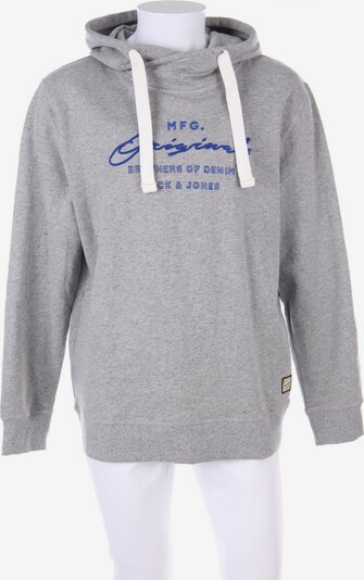 JACK & JONES Sweatshirt & Zip-Up Hoodie in XXL in Indigo / Light grey, Item view