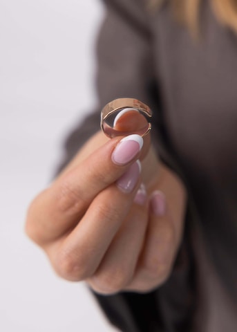 PURELEI Ring 'Big Shiny Adjustable' in Gold