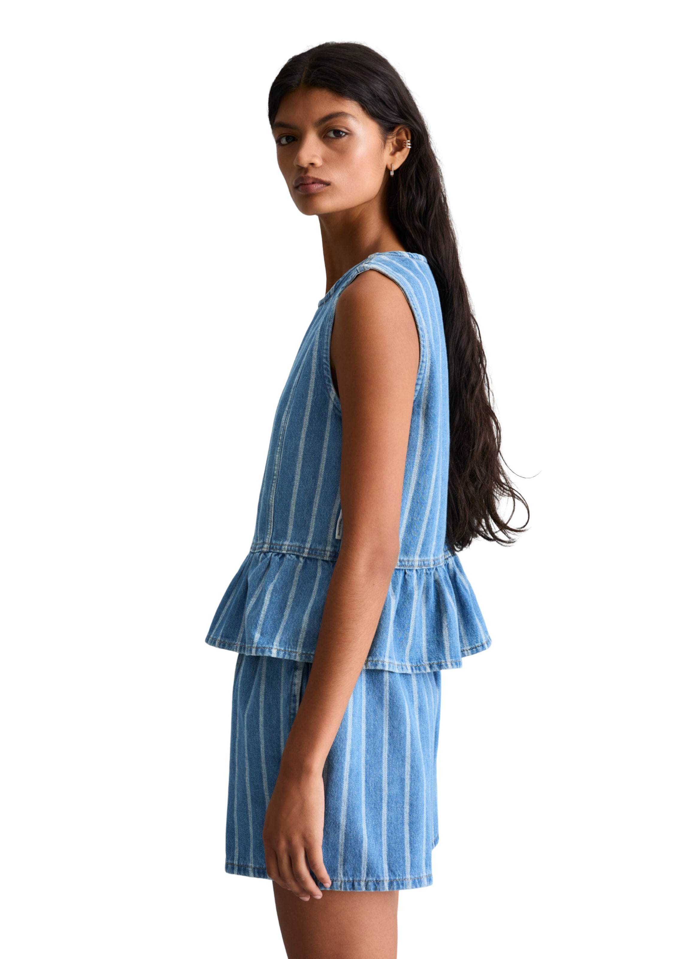 Marc O'Polo DENIM Bluse in Blau