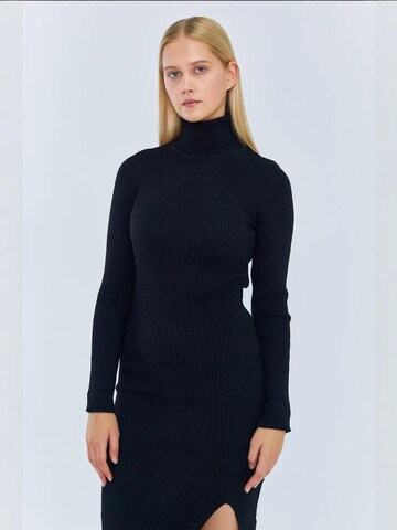 MixRay Gebreide jurk in Zwart