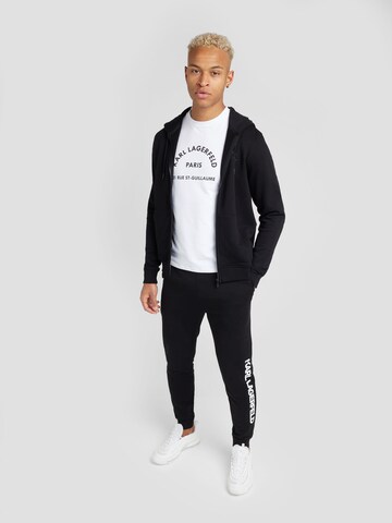 melns Karl Lagerfeld Sportiska jaka