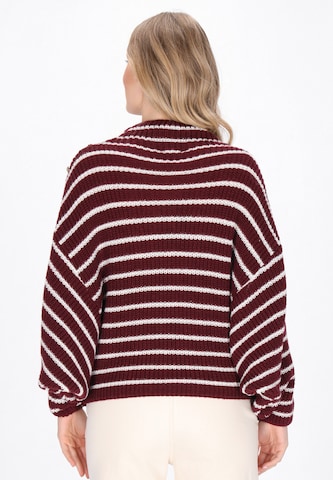 DreiMaster Maritim Sweater 'Maritim' in Red
