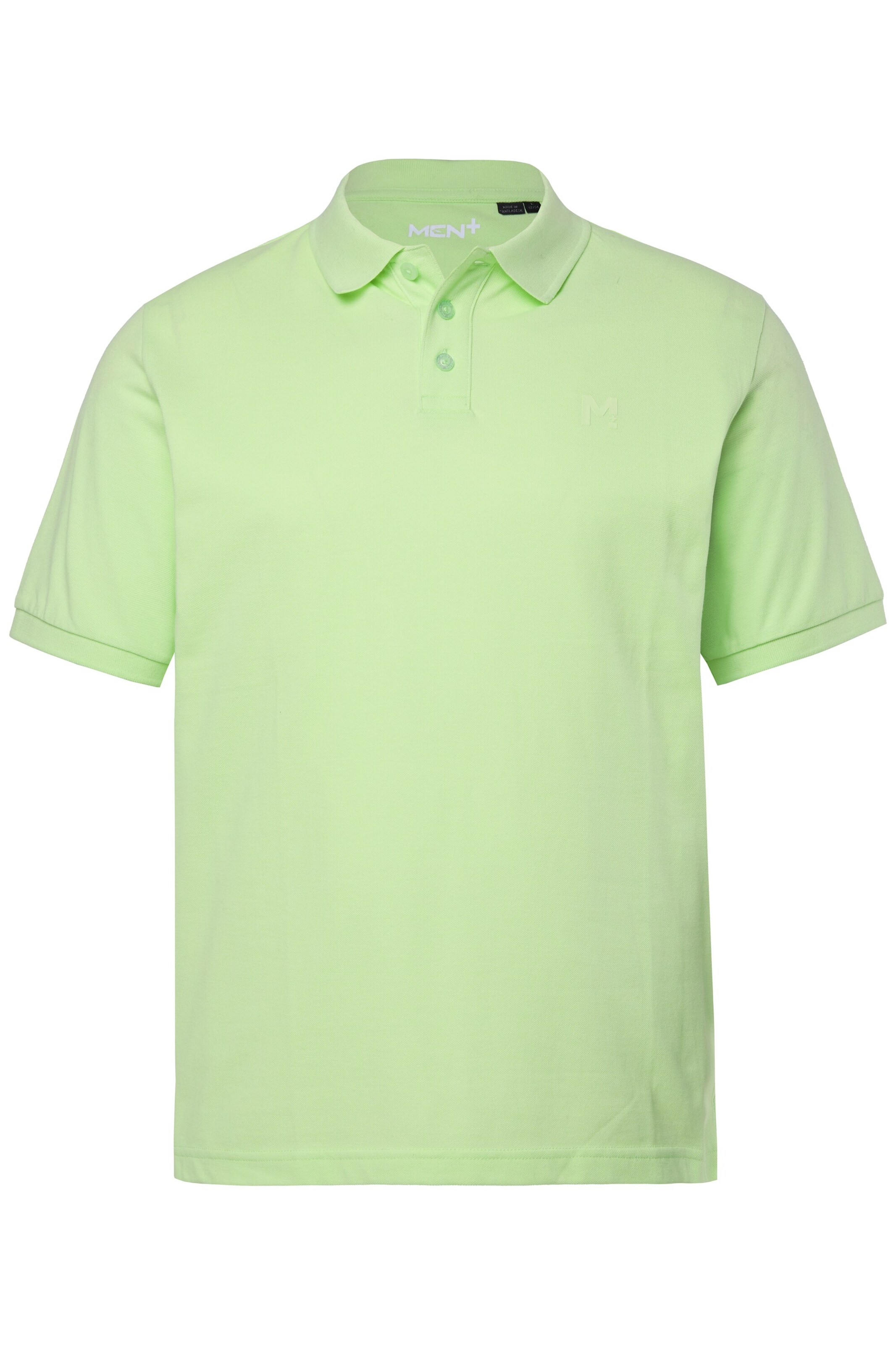Men Plus Shirt in Green: front