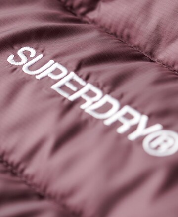 Superdry Winter coat 'Fuji' in Purple