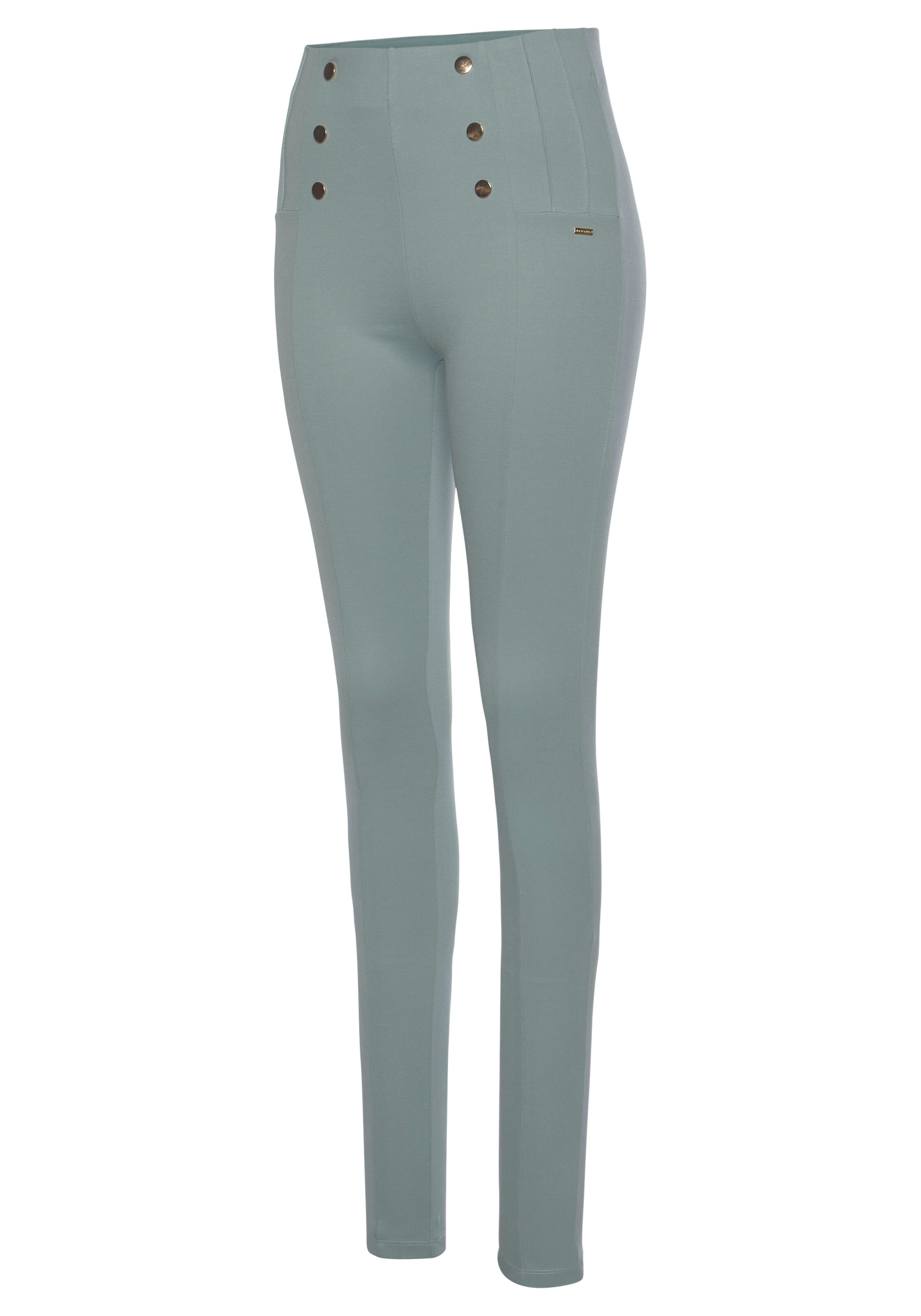 LASCANA Skinny Leggings i grøn