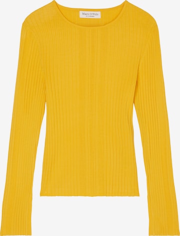 Pull-over Marc O'Polo en jaune : devant