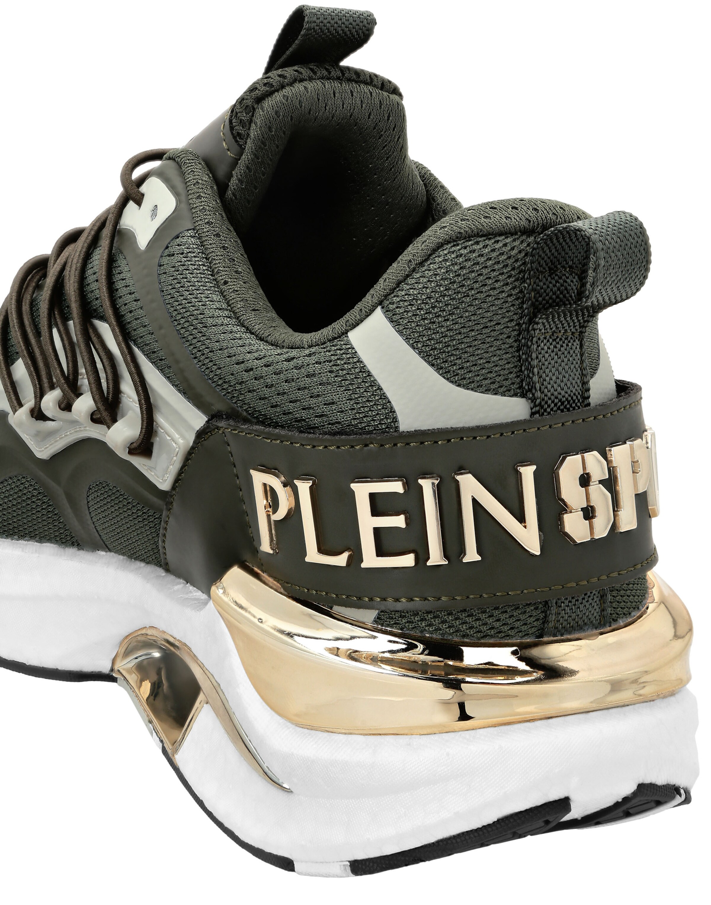 Plein Sport Sneakers laag 'Pressure // Gen.x.4' in Groen