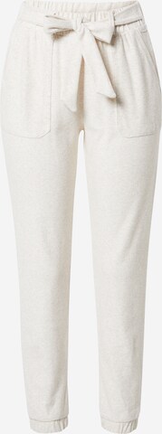 TOM TAILOR DENIM Tapered Broek in Beige: voorkant