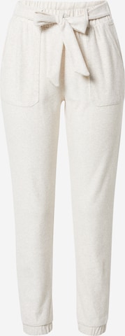 TOM TAILOR DENIM Tapered Pants in Beige: front