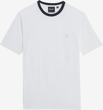 T-Shirt Lyle & Scott en blanc : devant