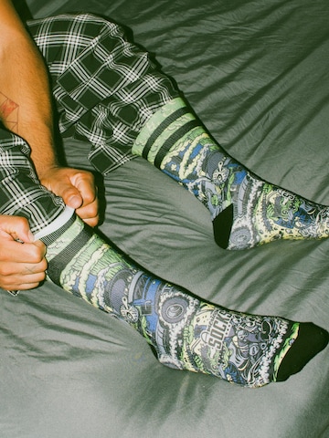 American Socks Socken 'Wasteland' in Schwarz