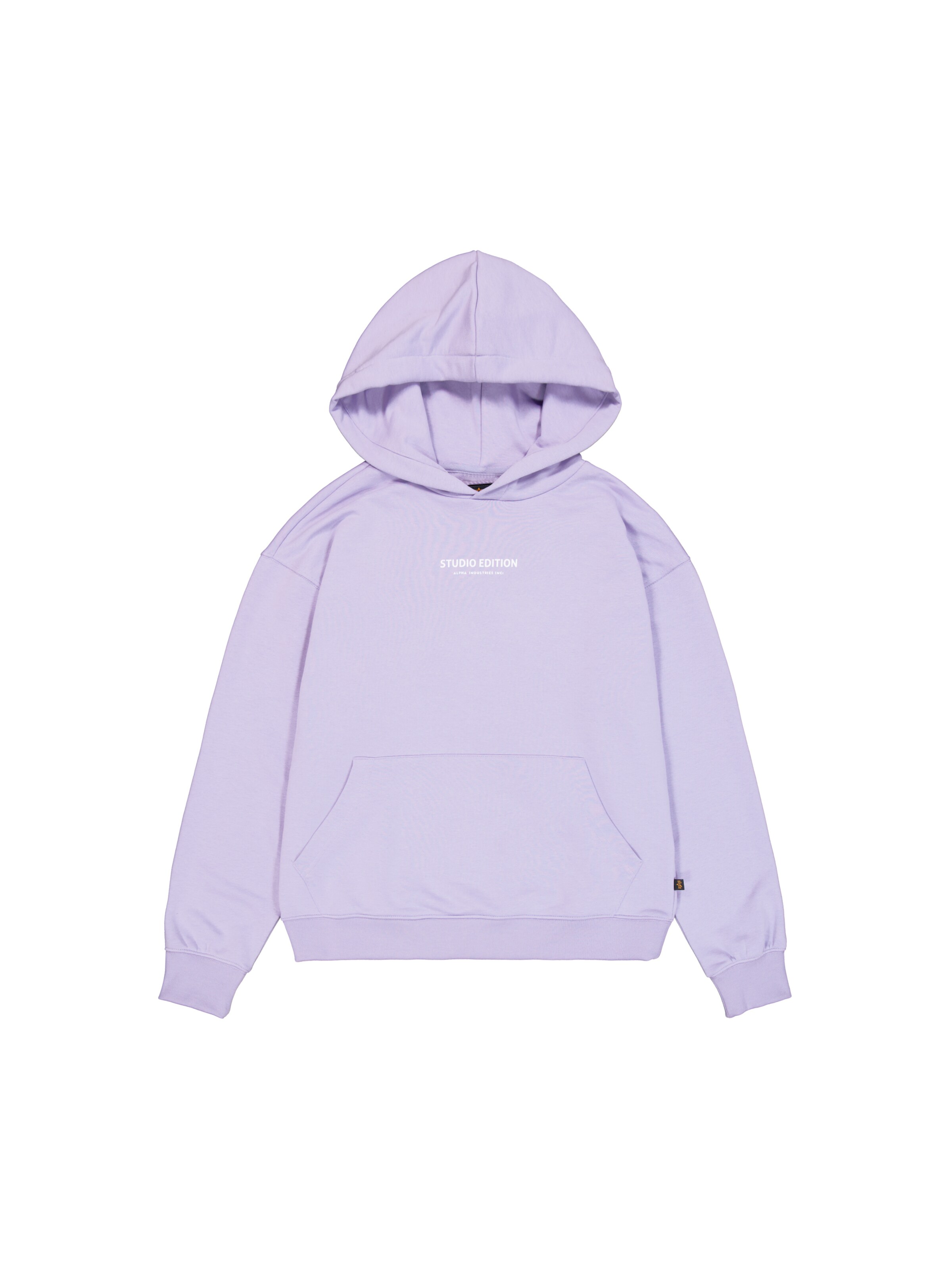 ALPHA INDUSTRIES Mikina – fialová: přední strana